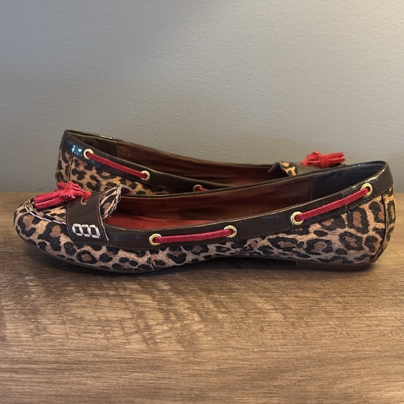 SPERRY, Top sliders, LAUREL DARK BROWN / LEOPARD WOMANS 10M - Picture 9 of 13